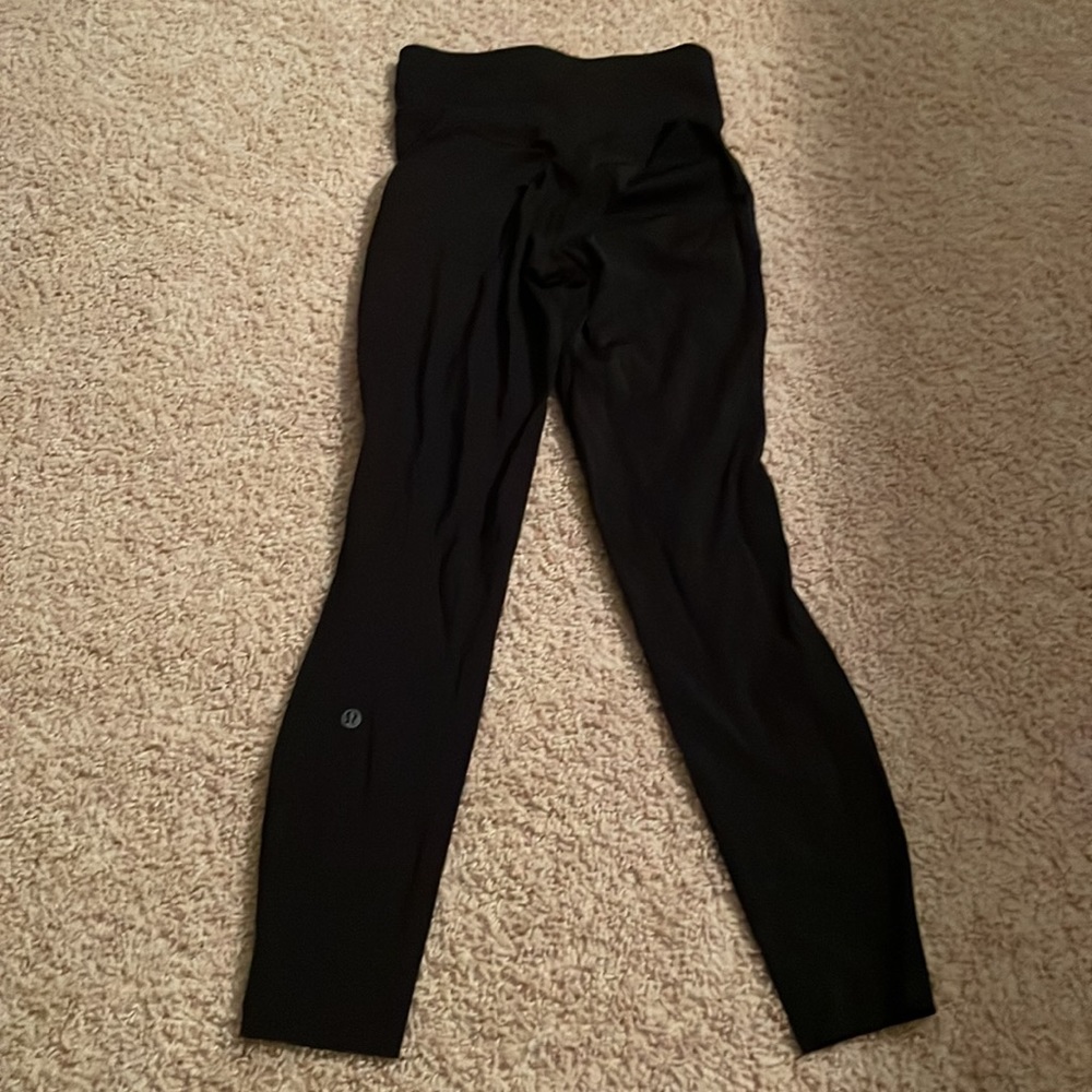 Black Lululemon Base Pace Leggings